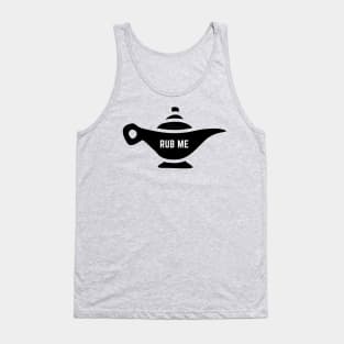 Rub me- a magic lamp/genie design Tank Top